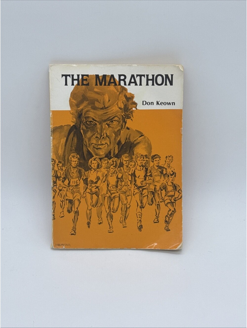 Vintage 1970s The Marathon by Don Keown - World Publications Running History